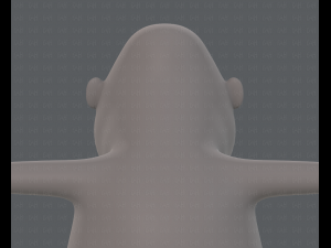 base mesh boy character v09 3Dモデル