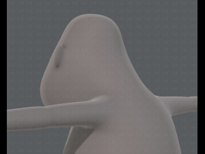 base mesh boy character v09 3Dモデル