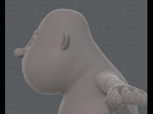 base mesh boy character v09 3Dモデル
