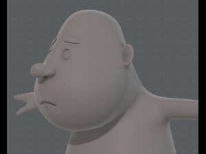 base mesh boy character v09 3Dモデル