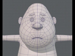 personagem de menino de malha base v09 Modelo 3D