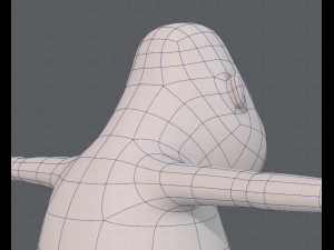 base mesh boy character v09 3Dモデル