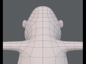 base mesh boy character v09 3Dモデル