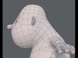 personagem de menino de malha base v09 Modelo 3D