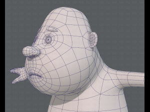 base mesh boy character v09 3Dモデル