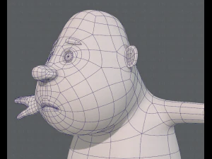 personagem de menino de malha base v09 Modelo 3D