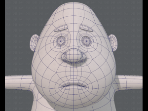 base mesh boy character v09 3Dモデル