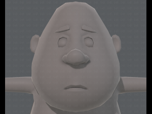 base mesh boy character v09 3Dモデル