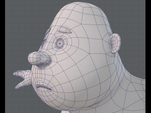 base mesh boy character v09 3Dモデル