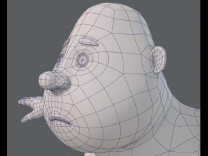 personagem de menino de malha base v09 Modelo 3D