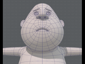 base mesh boy character v09 3Dモデル