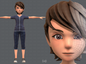 base man clothing v01 Modello 3D