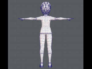 base man clothing v01 3D 모델