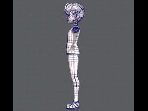 base man clothing v01 3D Model