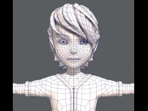 base man clothing v01 3D Model