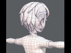base man clothing v01 3D Model