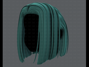 3d hair style for girl v46 3D 모델