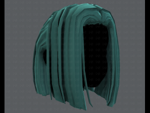 3d hair style for girl v46 3D 모델