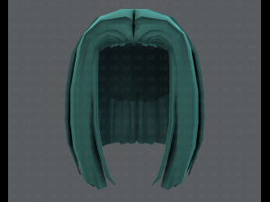 3d hair style for girl v46 3D 모델
