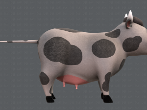 cow v01 Modelo 3D