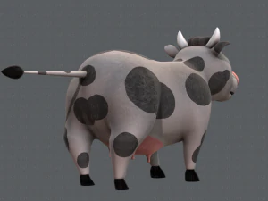 cow v01 3D Model
