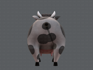 cow v01 Modelo 3D