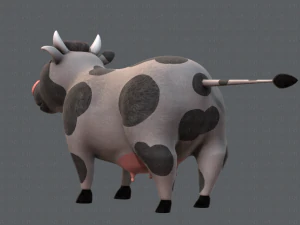 cow v01 3D Model