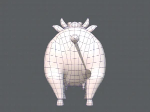 cow v01 3D Model