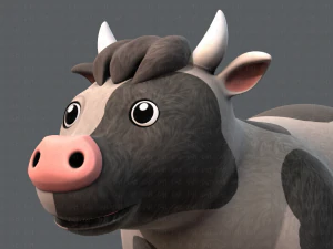 cow v01 3D Model