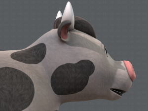 cow v01 Modelo 3D
