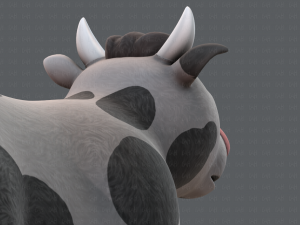 cow v01 Modelo 3D