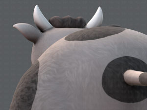 cow v01 Modelo 3D