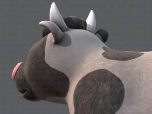 cow v01 Modelo 3D