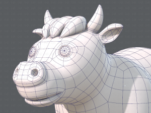 cow v01 Modelo 3D
