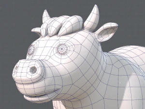 cow v01 3D Model