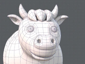 cow v01 3D Model