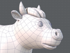 cow v01 Modelo 3D