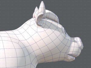 cow v01 Modelo 3D