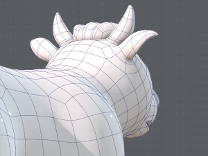 cow v01 Modelo 3D