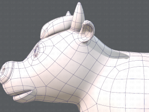 cow v01 Modelo 3D