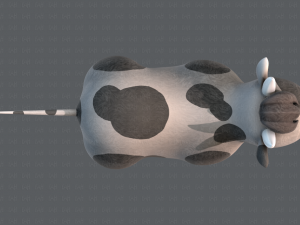 cow v01 Modelo 3D