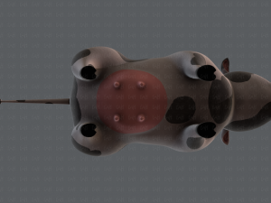 cow v01 Modelo 3D