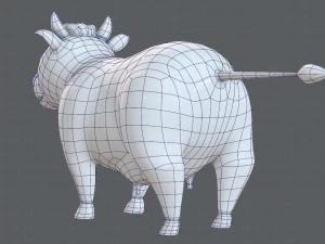 cow v01 3D Model