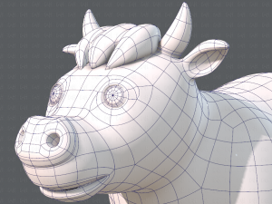 cow v01 Modelo 3D