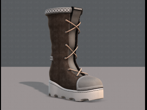 shoes cartoonv23 3D-Modell