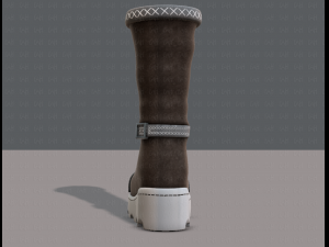 shoes cartoonv23 3D-Modell
