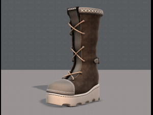 shoes cartoonv23 3D-Modell