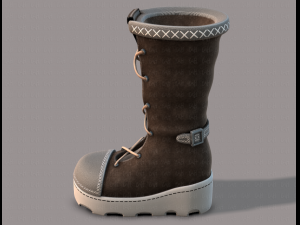shoes cartoonv23 3D-Modell