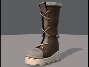 shoes cartoonv23 3D-Modell