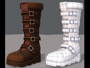 shoes cartoonv24 3D मॉडल